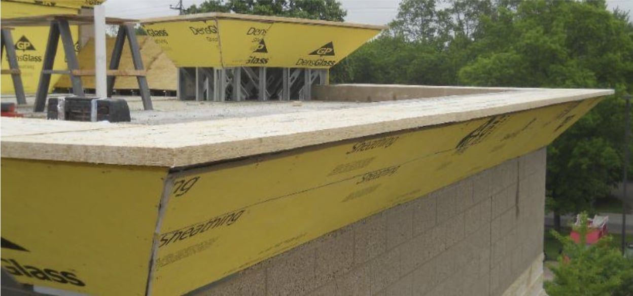 How Parapet Caps Ease Construction